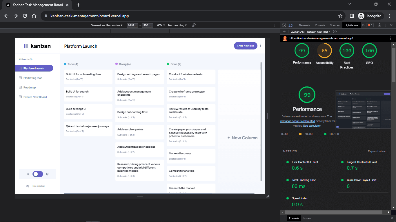 Kanban PM App